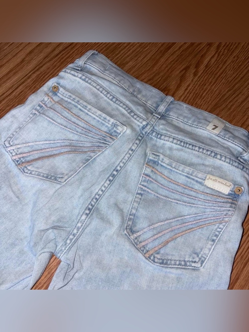 7 For All Mankind Malibu Tailorless Dojo Jeans
